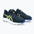 Дитячі бігові кросівки ASICS Jolt 4 GS сині/жовті 8