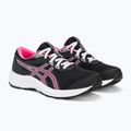 Дитячі кросівки ASICS Contend 8 GS чорні/гарячо-рожеві 5