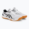 Кросівки для сквошу чоловічі ASICS Upcourt 5 white / safety yellow 5