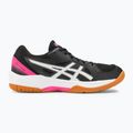 Кросівки волейбольні жіночі ASICS Gel-Task 3 black / white 2