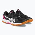 Кросівки волейбольні жіночі ASICS Gel-Task 3 black / white 5