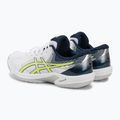 Кросівки волейбольні ASICS Beyond FF white / glow yellow 4