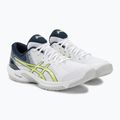 Кросівки волейбольні ASICS Beyond FF white / glow yellow 5