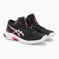 Кросівки волейбольні жіночі ASICS Netburner Ballistic FF MT 3 black / hot pink 5