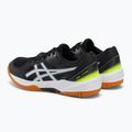 Кросівки волейбольні чоловічі ASICS Gel-Task 3 black / white 3