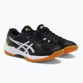 Кросівки волейбольні чоловічі ASICS Gel-Task 3 black / white 4