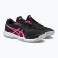 Кросівки для сквошу жіночі ASICS Upcourt 5 black / hot pink 4