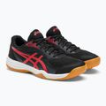 Кросівки для сквошу чоловічі ASICS Upcourt 5 black / classic red 5
