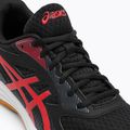 Кросівки для сквошу чоловічі ASICS Upcourt 5 black / classic red 10
