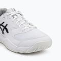 Кросівки тенісні чоловічі ASICS Gel-Dedicate 8 Clay white/black 7