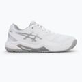 Кросівки тенісні жіночі ASICS Gel-Dedicate 8 Clay W white/pure silver 2