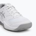 Кросівки тенісні жіночі ASICS Gel-Dedicate 8 Clay W white/pure silver 7