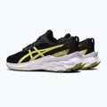 Дитячі бігові кросівки ASICS Novablast 2 GS чорний/світло-жовтий 14