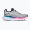 Жіночі бігові кросівки ASICS Gel-Nimbus 25, білий/сірий 11