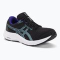 Кросівки бігові жіночі ASICS Gel-Contend 8 black/aquarium
