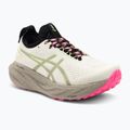 Жіночі бігові кросівки ASICS Gel-Nimbus 25 TR nature bath / лаймовий зелений