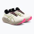 Жіночі бігові кросівки ASICS Gel-Nimbus 25 TR nature bath / лаймовий зелений 4