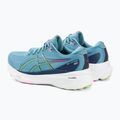 Жіночі бігові кросівки ASICS Gel-Kayano 30 синій / лаймовий зелений 4