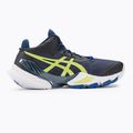 Кросівки волейбольні чоловічі ASICS Metarise french blue / glow yellow 2