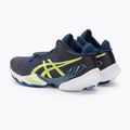 Кросівки волейбольні чоловічі ASICS Metarise french blue / glow yellow 4