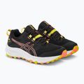 Кросівки для бігу жіночі ASICS Trabuco Terra 2 black/sun coral 5