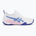 Кросівки для гандболу жіночі ASICS Blast FF 3 white/sapphire 2