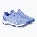 Кросівки для волейболу жіночі ASICS Gel-Rocket 11 light sapphire/white 4