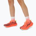 Шкарпетки для бігу ASICS Performance Run Quarter sunrise red/блискучий білий 4