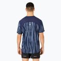 Футболка для бігу чоловіча ASICS Road All Over Print Top blue expanse/midnight 3