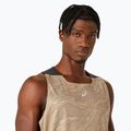 Топ для бігу чоловічий ASICS Fujitrail Singlet pepper 4