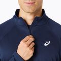 Кофта для бігу чоловіча ASICS Icon 1/2 Zip performance blue expanse 5