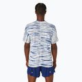 Футболка для бігу чоловіча ASICS Metarun Shibori Top brich/blue expanse 3