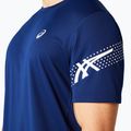 Футболка для бігу чоловіча ASICS Icon Top blue expanse/brich 5