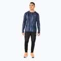 Кофта для бігу чоловіча ASICS Road All Over Print blue expanse/midnight 2