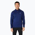 Кофта для бігу чоловіча ASICS Road Winter 1/2 Zip Mid Layer blue expanse