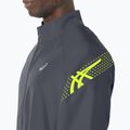 Куртка для бігу чоловіча ASICS Icon carrier grey / safety yellow 5