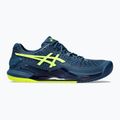 Кросівки для тенісу чоловічі ASICS Gel-Resolution 9 mako blue/safety yellow 8