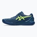 Кросівки для тенісу чоловічі ASICS Gel-Resolution 9 mako blue/safety yellow 9