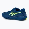 Кросівки для тенісу чоловічі ASICS Gel-Resolution 9 Clay mako blue/safety yellow 3