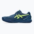 Кросівки для тенісу чоловічі ASICS Gel-Resolution 9 Clay mako blue/safety yellow 9