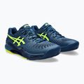 Кросівки для тенісу чоловічі ASICS Gel-Resolution 9 Clay mako blue/safety yellow 10