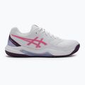 Кросівки для паделю жіночі ASICS Gel-Dedicate 8 white/dragon fruit 2