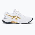 Кросівки чоловічі ASICS Netburner Ballistic FF 3 white/pure gold 2