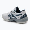 Кросівки для гандболу дитячі ASICS Gel-Powerbreak GS white/vintage indigo 3