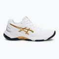 Кросівки жіночі ASICS Netburner Ballistic FF 3 white/pure gold 2