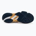 Кросівки жіночі ASICS Netburner Ballistic FF 3 white/pure gold 4