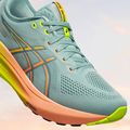 Кросівки для бігу жіночі ASICS Gel-Kayano 31 Paris light celadon/safety yellow 13