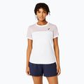 Футболка тенісна жіноча ASICS Court SS Top brilliant white/watershed rose