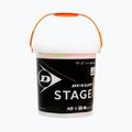 Тенісні м'ячі дитячі Dunlop Stage 2 60 шт. помаранчево-жовті 601343