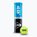 М'ячі тенісні Dunlop ATP Tour 4 pack green